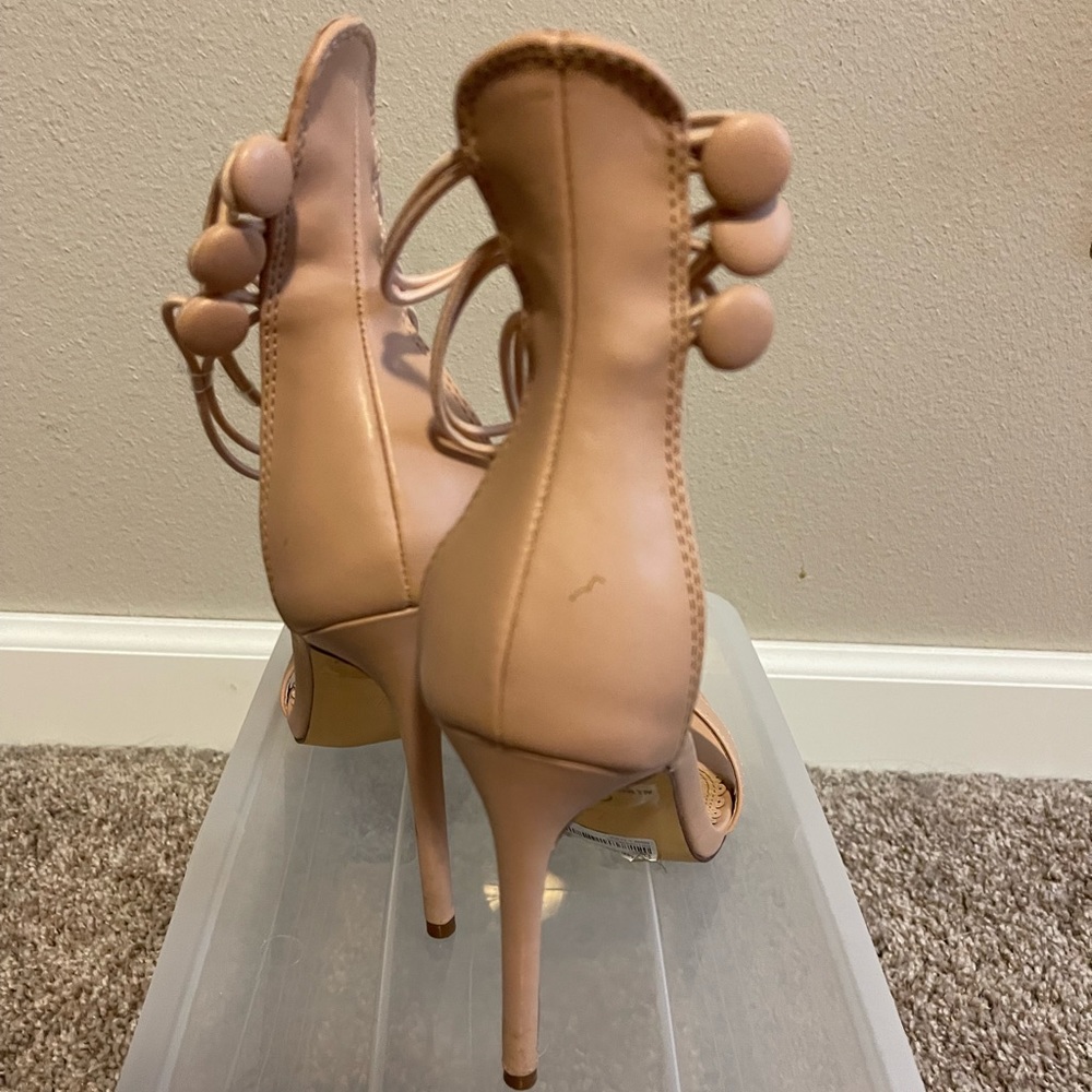 Pink strap heels - Picture 3 of 3